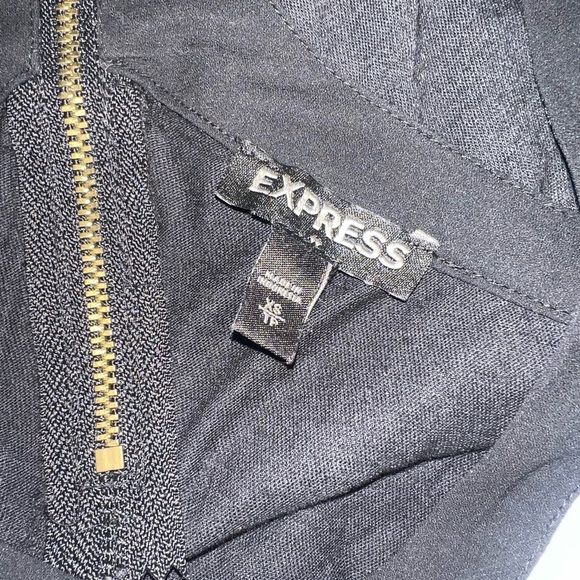 Striped Black and White Women's Tank Top - Picture 3 of 3